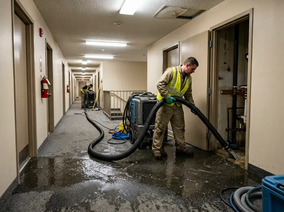 multi-unit-apartment-hallway-f-005 — frequently asked questions, Emergency Burst Pipe Water Extraction & Removal in Dania Be…